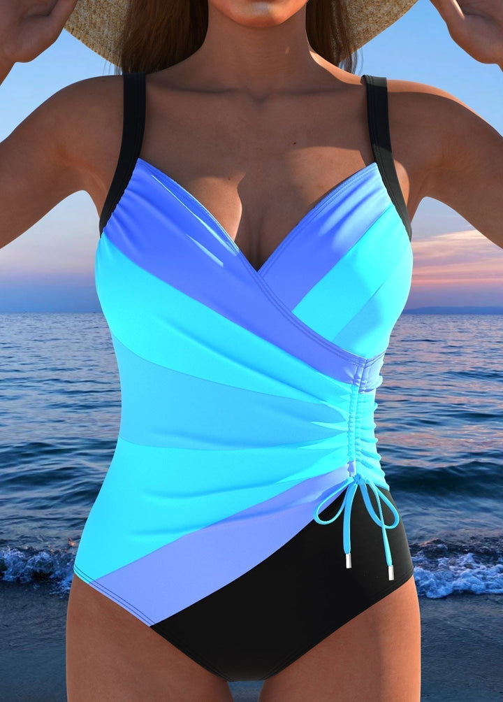 Éloria - Maillot de bain élégant à imprimé coloré