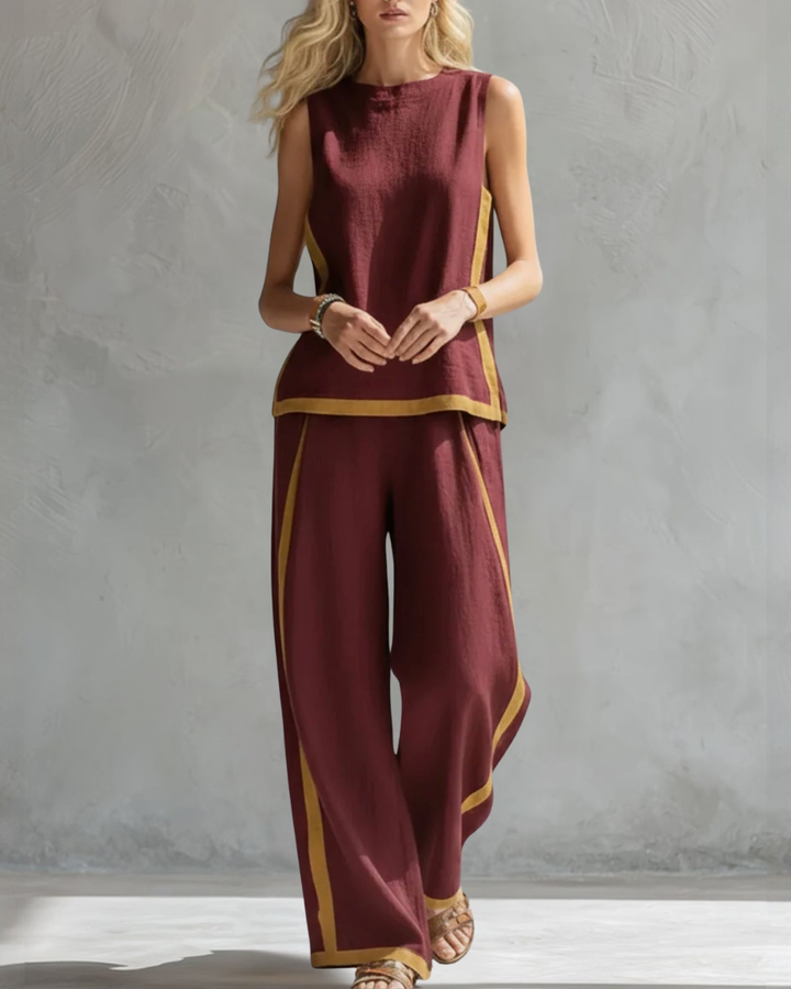 Leila | Ensemble Élégant avec une Touche Moderne
