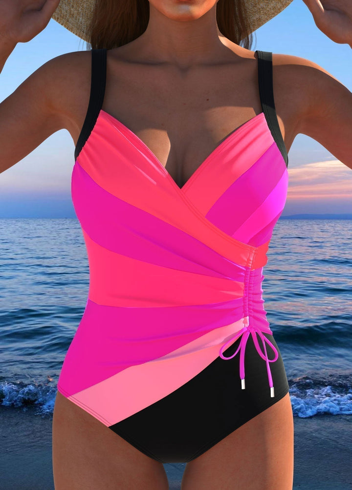 Éloria - Maillot de bain élégant à imprimé coloré