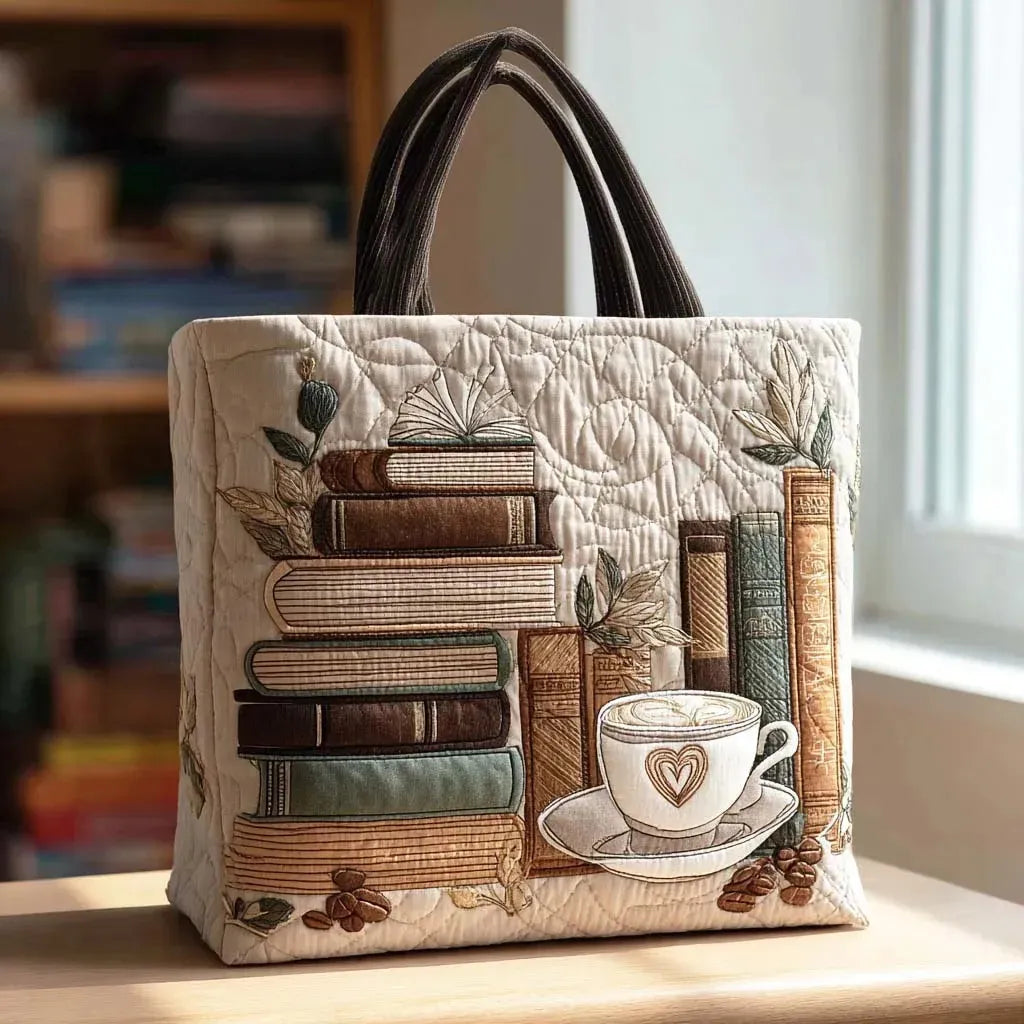 Sac fourre-tout artisanal - Chapitre Café