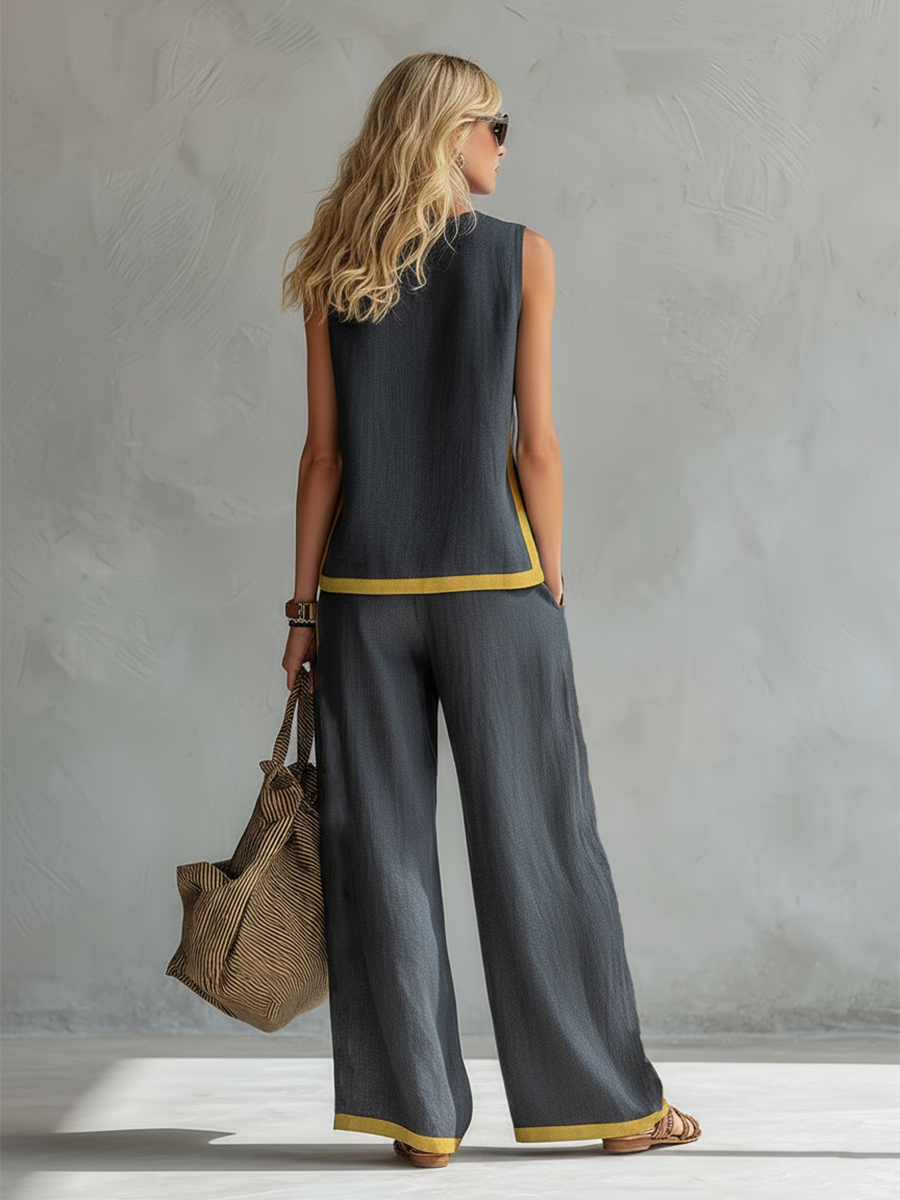 Leila | Ensemble Élégant avec une Touche Moderne