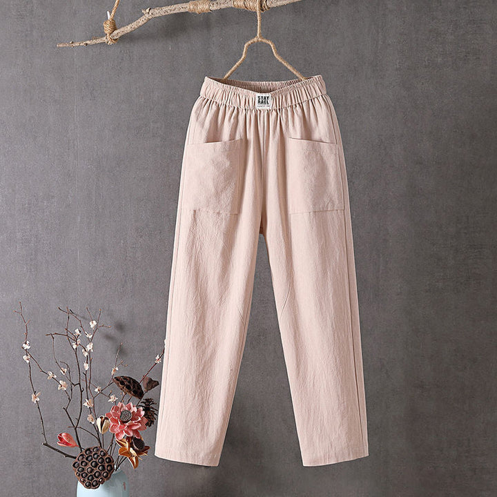 Clémence | Pantalon Casual Ample Minimaliste
