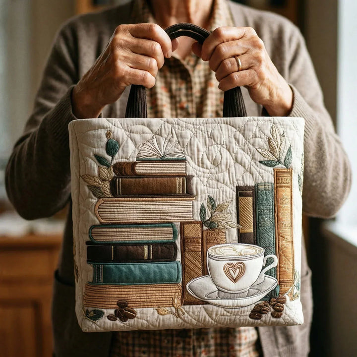 Sac fourre-tout artisanal - Chapitre Café