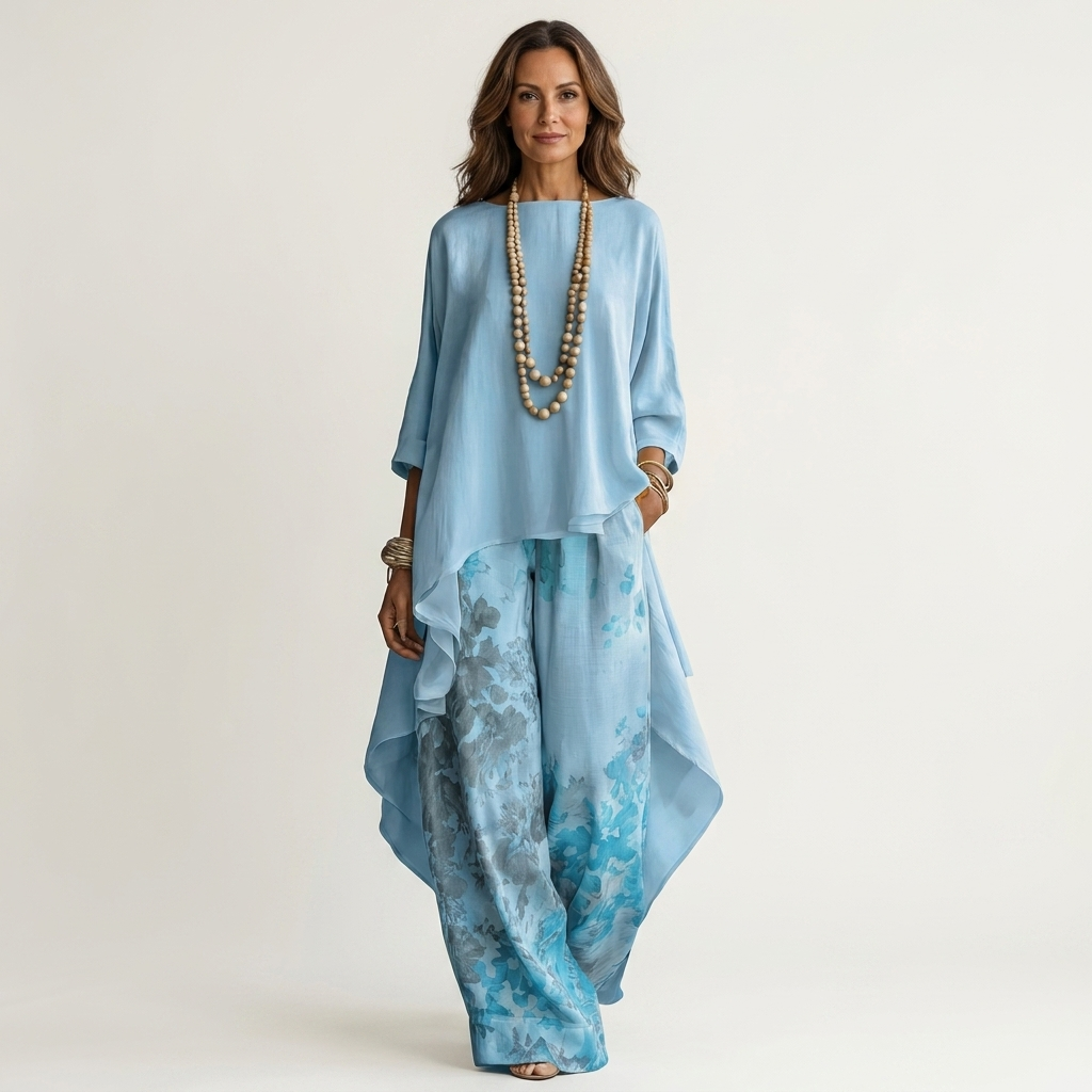 Cariola | Ensemble Élégant à Imprimé Floral