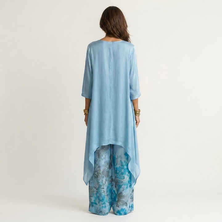 Cariola | Ensemble Élégant à Imprimé Floral