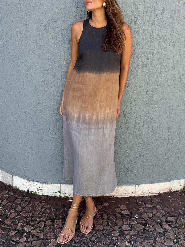 Aurelia™ | Élégante Robe à Motif Naturel